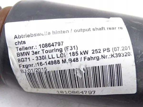 OEM 4096690 Takajousitus BMW 3 F31:lle image 7