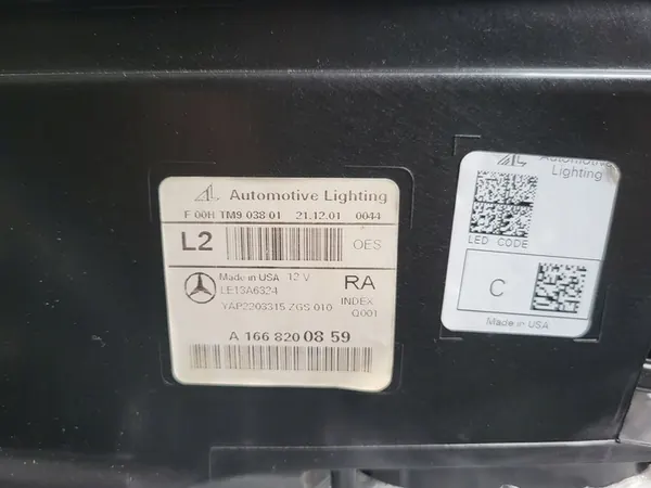 MERCEDES ML W166 GLE W292 Rechter Koplamp Origineel A1668200859 image 8