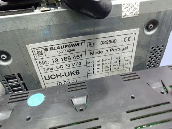 Opel Zafira B klimaatdisplay OEM 13188461 image 7