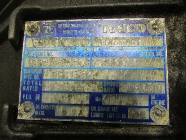 Kytkinakseli Iveco Daily 3.0 HPI OEM 1223065004 image 5