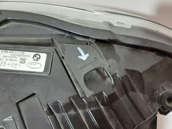 BMW 3 E90 E91 Farol Direito 7202582 ZKW image 7