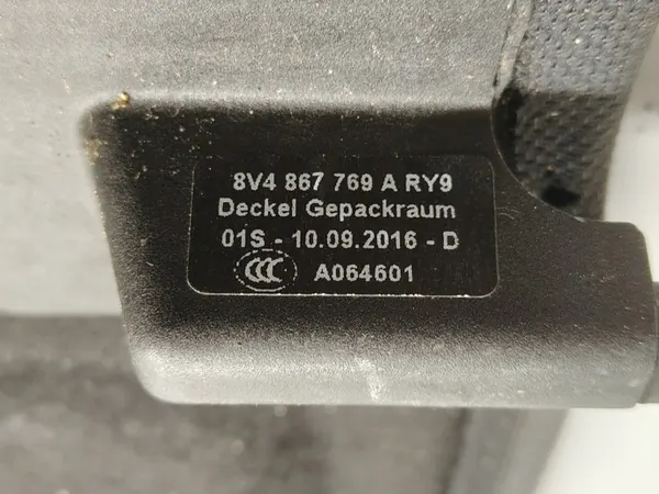 AUDI A3 8V Achterklep Plank Sportback 5D OEM image 5