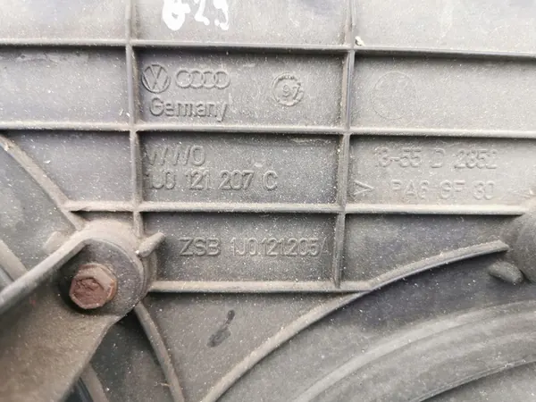 VW Audi Seat Skoda Kylarrubrikmodul 1J0121207C image 3