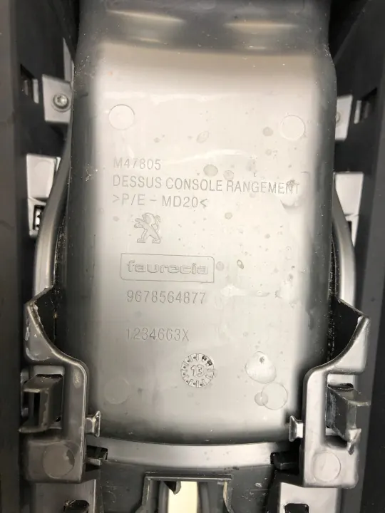 Middentunnel armsteun Peugeot 2008 I 2013- OEM 9678059477 image 7