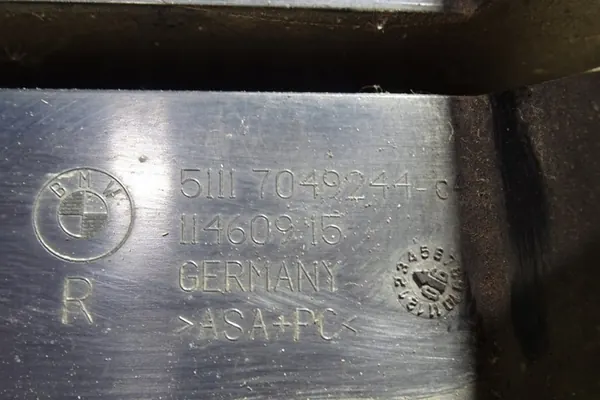 Griglia fendinebbia BMW 5 Series E60 2008 image 2