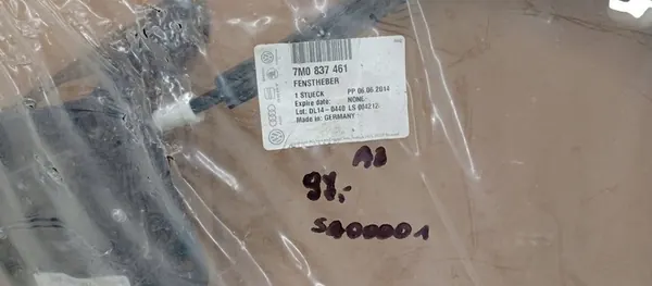 Elevador de Vidro 7M0837461 VW Sharan Frente Esquerdo image 2