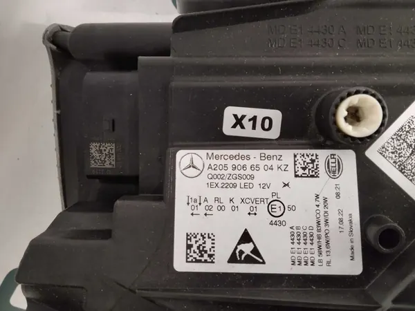 Rechter Multibeam LED-koplamp Mercedes-Benz W205 A2059066504 image 5