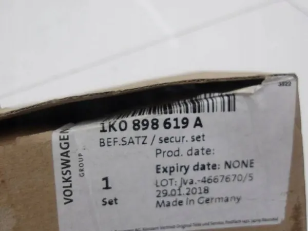 Dörrmonteringsset Volkswagen Golf V OEM 1K0898619 image 2