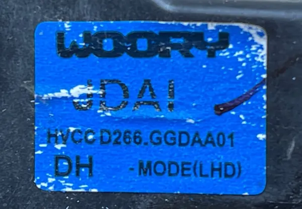 Verwarmingsmotor OEM D266-GGDAA01 voor Hyundai Genesis G80 image 3