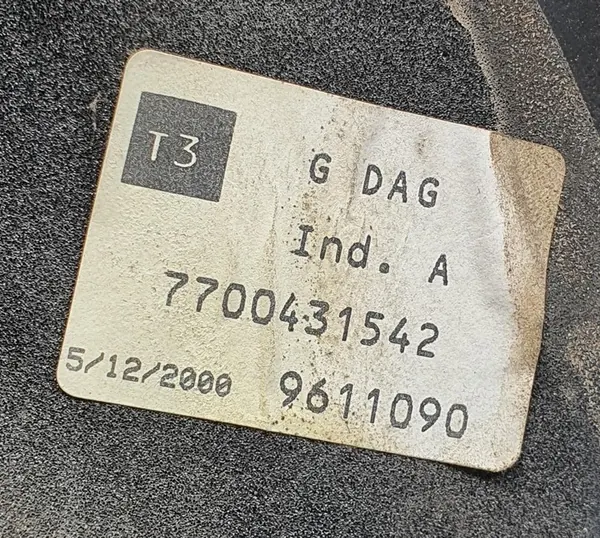 Vasen peili 5 pin MV632 Renault Scenic I image 8