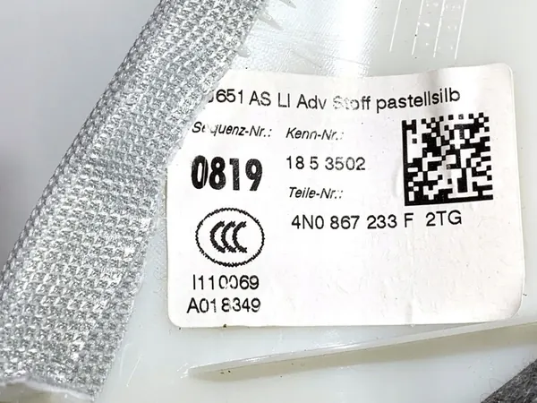 Left Pillar Cover Audi A8 D5 image 4