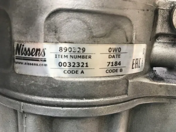 Compressore aria condizionata Nissens 890329 image 5