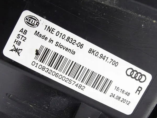 OEM 8K0 941 700 Vänster Halogenstrålkastare för Audi A4 B8 image 4