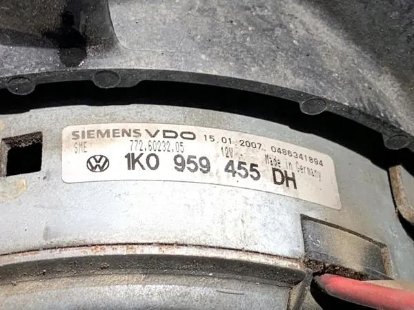 OEM 1K0959455DH AC-fläkt för VW Passat B6 2.0 image 3