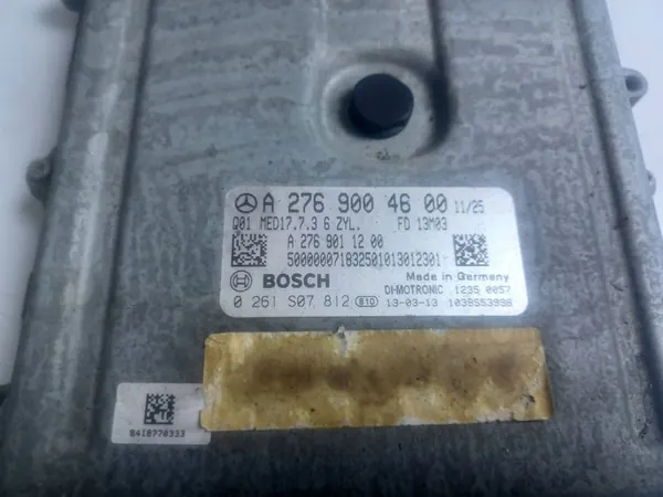 Mercedes-Benz GLE 166 W166 ECU motor 3.5i image 4