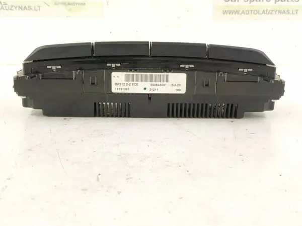 Panel clima Mercedes-Benz A2129002814 usado image 8