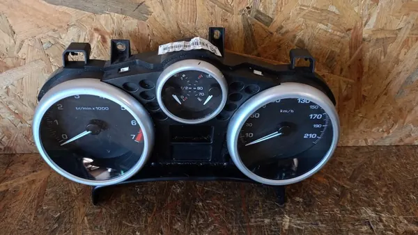 Peugeot 207 1.4 8V Bensin Hastighetsmätare OEM 9666133680 image 3