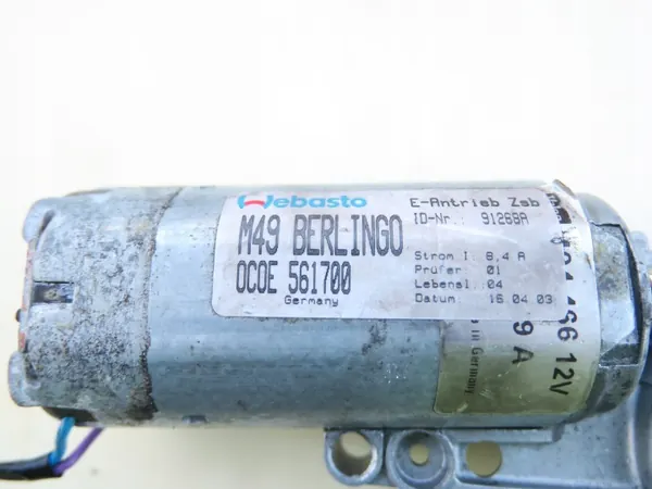 Takmotor OEM 404.4661 för Citroen Berlingo image 4