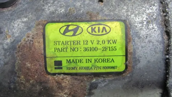 ARRANQUE HYUNDAI SANTA FE III 2.2 36100-2f155 image 5