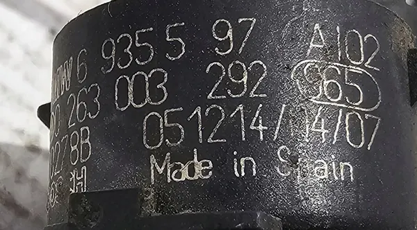 3x Parkeringssensor PDC BMW Titansilber - 6935597 image 3