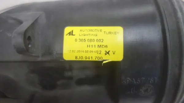 AUDI TT Farol Direito 8J0941700 image 5