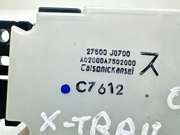 Ilmastointipaneeli Nissan X-Trail T31 2008 A00000A7502000 image 4