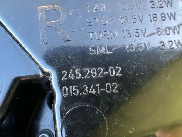 TESLA MODEL 3 LIFT 21- Höger bakljus Europa 1502087-00-D image 9