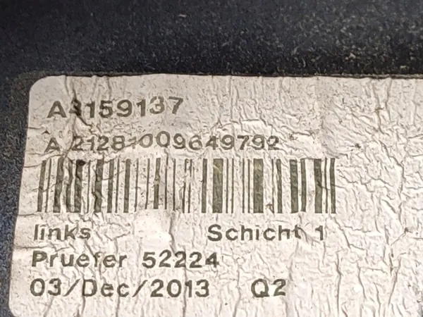 Coperchio Specchio Indicatori Grigio 792 Mercedes W212 2009–2016 image 6