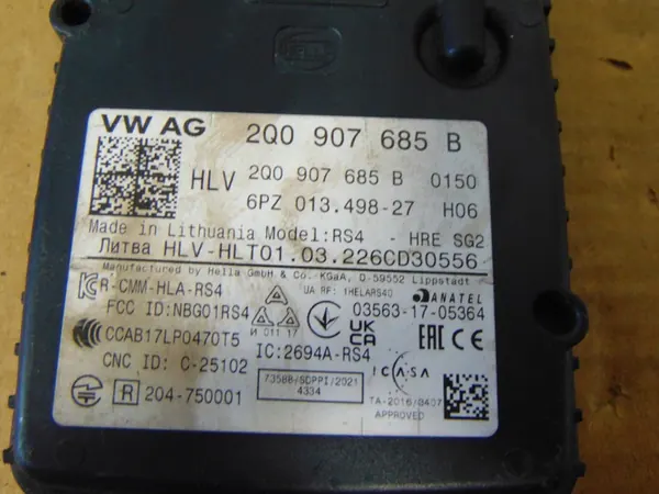 Spurwechselassistent Volkswagen OE 2Q0907685B image 3