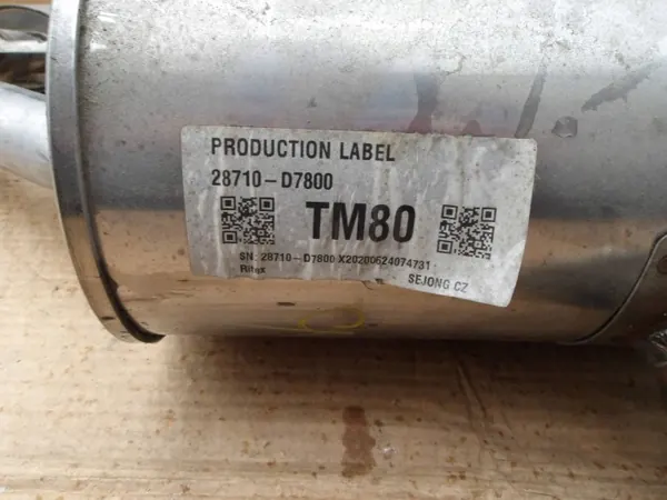 Hyundai Tucson III 1.6 CRDI Pakoputken Pääte OEM 28710D7800 image 4