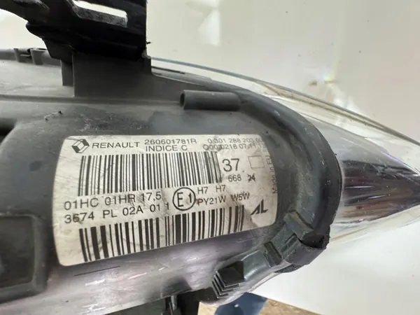 Vasen etuvalaisin RENAULT MEGANE III 3 LIFT GT OEM image 5