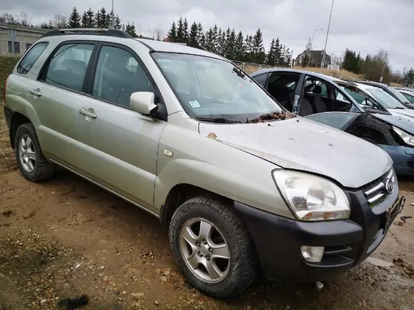 Kia Sportage SRS Airbag Sensor 2005 2.0L 959302E000 image 4