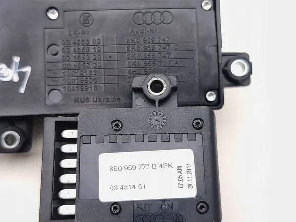 Audi A7 S7 4G Zetelverstellingsschakelaar 2014 OEM 03465300 image 9