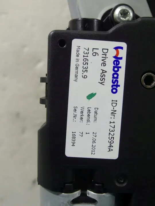 Teto Solar BMW OEM IMPRK1237462 para Série 5 F10 Sedã image 9