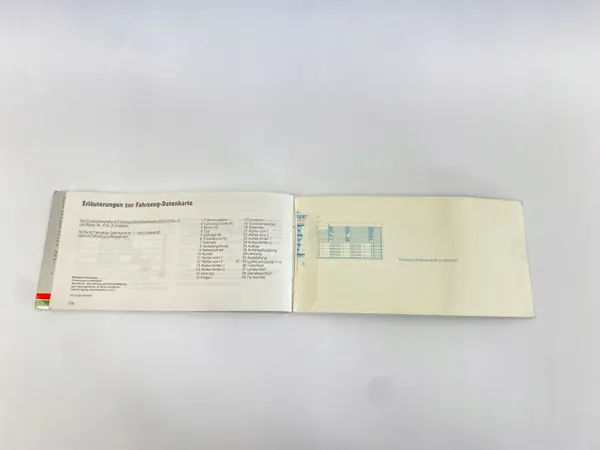 Tarjeta de servicio Mercedes OEM 1295842595 - Usado image 4