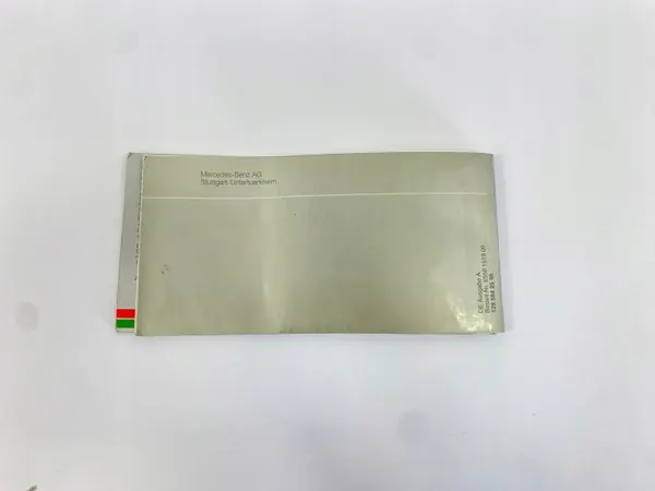 Tarjeta de servicio Mercedes OEM 1295842595 - Usado image 5
