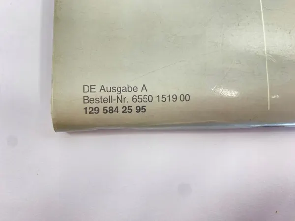 Tarjeta de servicio Mercedes OEM 1295842595 - Usado image 6