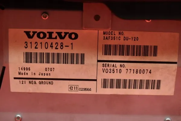 Écran de navigation OEM 31210428-1 pour Volvo S70 V70 image 4