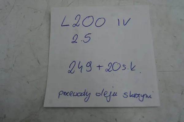 Växellådsoljeledning przewody skrzyni L200 OEM image 4