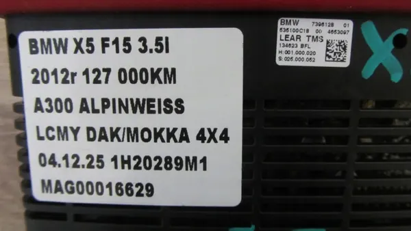 Module Phare Xenon BMW X5 F15 OEM VDSWW43QWWQQAA11 image 4