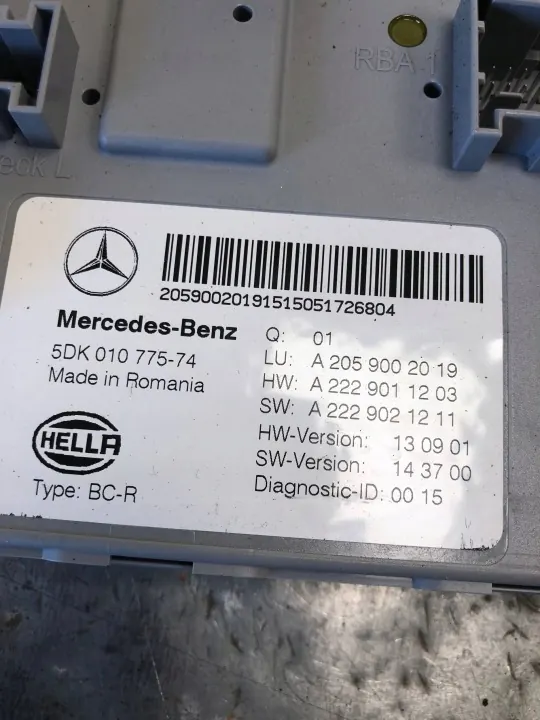 Mercedes Mukavuusmoduuli OEM A2059002019 image 3