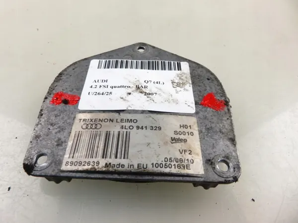 Módulo Valeo TRIXENON usado OEM 4L0941329 para Audi Q7 image 6