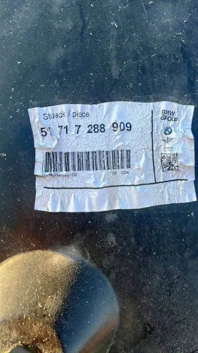 BMW 3 GT F34 Etuvasen Lokasuoja 51717288909 image 2