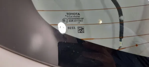 Vidro traseiro Toyota Corolla E21 OEM 2019 Usado image 6