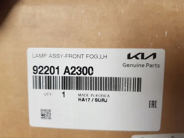 Farol Frontal Esquerdo Kia Ceed II 12-17 OEM 92201A2300 image 9