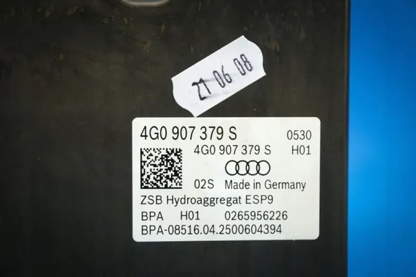 ABS-pumpenhet OEM 4G0614517AL för Audi A6/A7 image 9