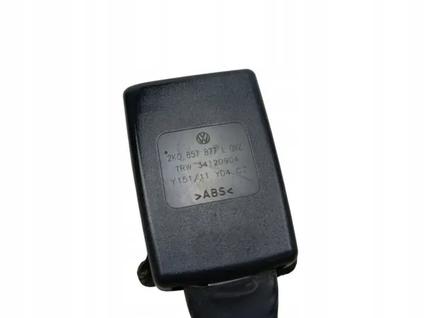 Vänster fram säkerhetsbältesspänne OEM 2K0857877L - Begagnad image 4