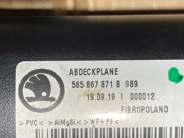 Store de coffre Skoda Kodiaq OEM 565867871B image 9