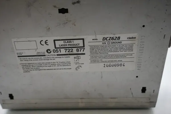 Hyundai Coupe CD/DVD-wisselaar OEM DCZ628 2004 image 6