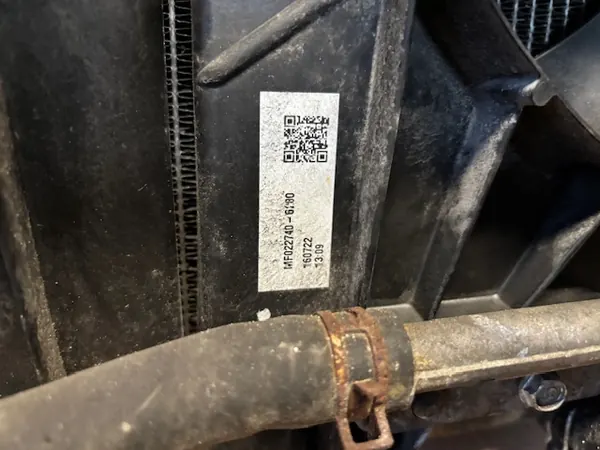 OEM 19010-R1B-A1 Waterkoeler Ventilator Civic IX 1.6 Diesel image 6